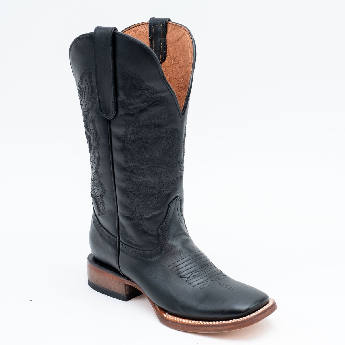 Tanner Mark Girl's Leather Square Toe Boots - Urban Cowgirl