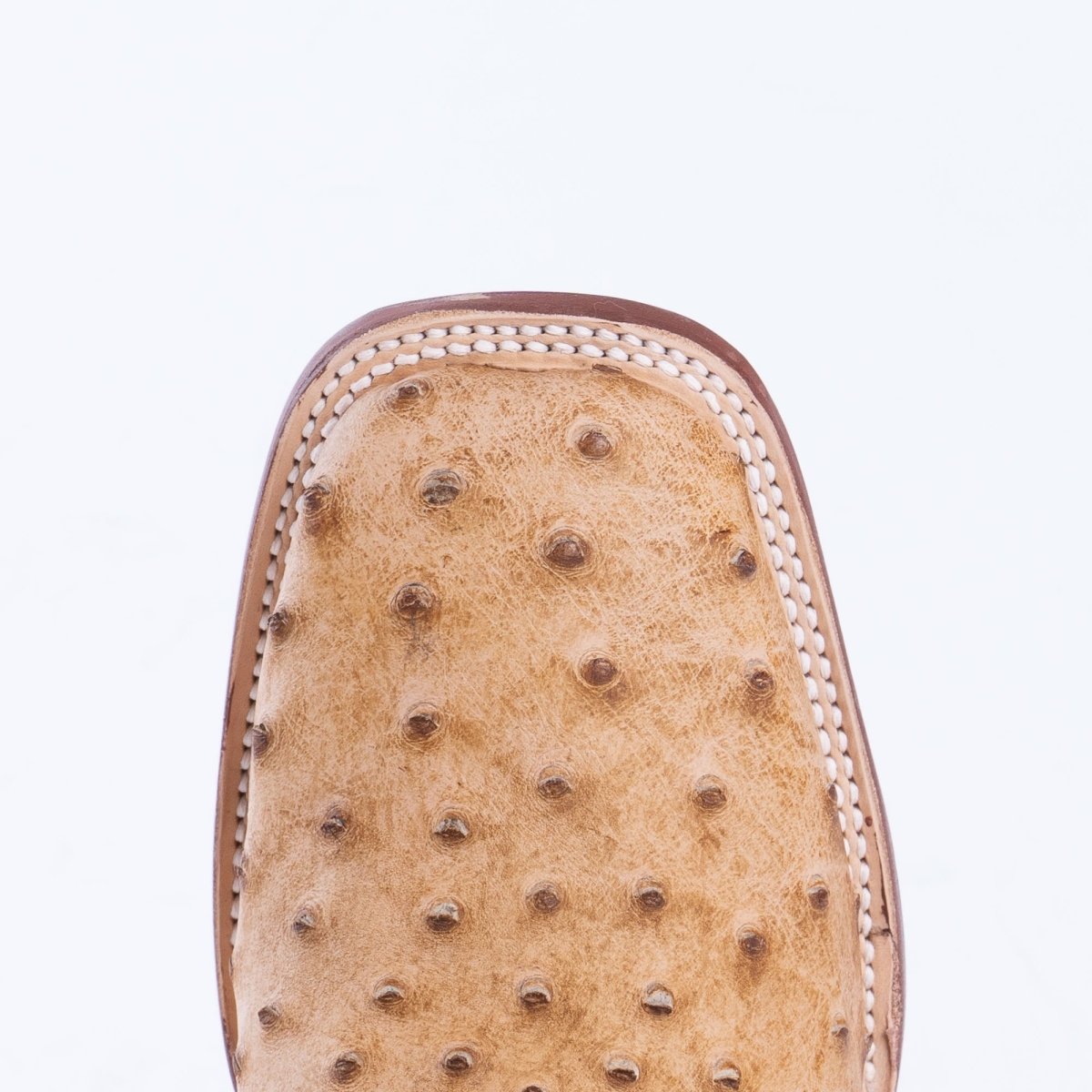 TANNER MARK MEN’S Ostrich Rustic Orix Print Western Boots - Rancho Sementalvariable